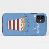 Coques Case-Mate iPhone CAS de l'iPhone 5 du SINGE de CHAUSSETTE à peine (Dos (Horizontal))