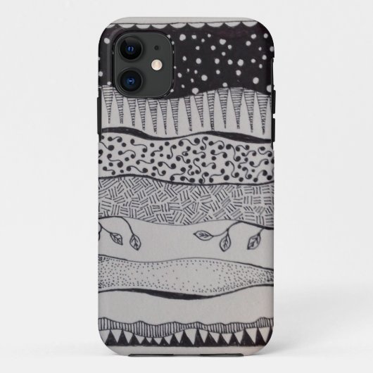 Coques Case-Mate iPhone cas de l'iPhone 5s avec la conception noire et (Dos)
