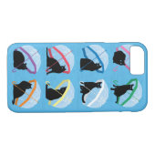 Coques Case-Mate iPhone Cas de l'iPhone 7 de chats de n pleuvant chats ' (Dos (Horizontal))