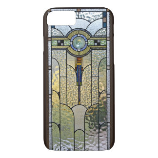 Coques Pour iPhone Cas de l'iPhone 7 de fenêtre en verre teinté d'art