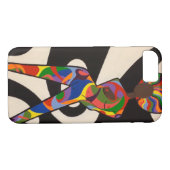 Coques Case-Mate iPhone Cas de l'iPhone 7 "de Madame peinte" (Dos (Horizontal))