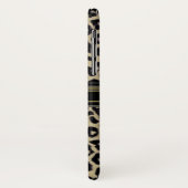 Coques Case-Mate iPhone Cas de l'iPhone X de monogramme d'empreinte de (Dos/Gauche)