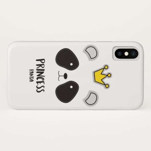 Coques Case-Mate iPhone cas de panda de l'iphone X (Dos (Horizontal))