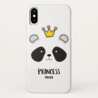 cas de panda de l'iphone X