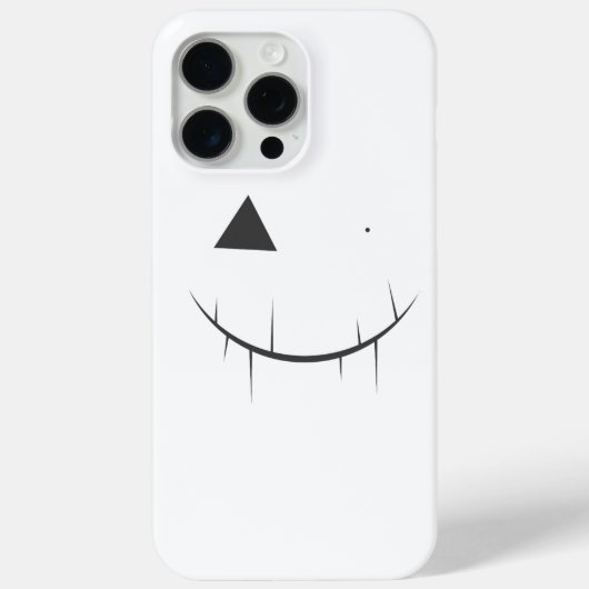 Coques Case-Mate iPhone Cas de téléphone à visage effrayant (Verso)