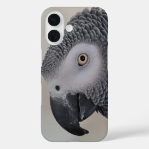 Coques iPhone 16 Cas de téléphone à visage gris africain