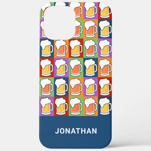 Coques Case-Mate iPhone Cas de téléphone BEER Pop-Art (Verso)