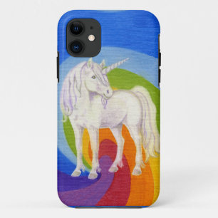 Etui iPhone Case-Mate Cas de téléphone d'arc-en-ciel de licorne