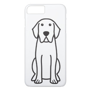 Coque iPhone 7 Plus Cas de téléphone de bande dessinée de chien de