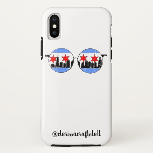 Coques Case-Mate iPhone cas de téléphone de chicaGOggles (Dos)