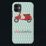 Coque Case-Mate Pour iPhone Cas de téléphone de Ciao Bella<br><div class="desc">Le cas italien de téléphone de bella de caio de scooter de rétro vespa inspiré par Rome voyage</div>