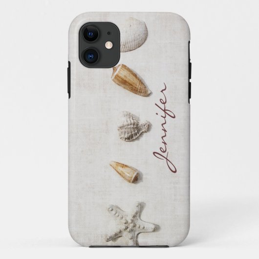 Coques Case-Mate iPhone cas de téléphone de coquilles de mer (Dos)