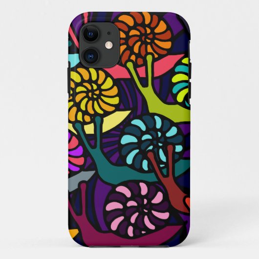 Coques Case-Mate iPhone Cas de téléphone de course d'escargot (Dos)