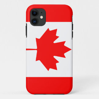 Coque iPhone 11 Cas de téléphone de drapeau du Canada