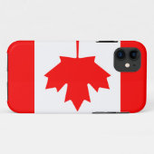 Coques Case-Mate iPhone Cas de téléphone de drapeau du Canada (Dos (Horizontal))