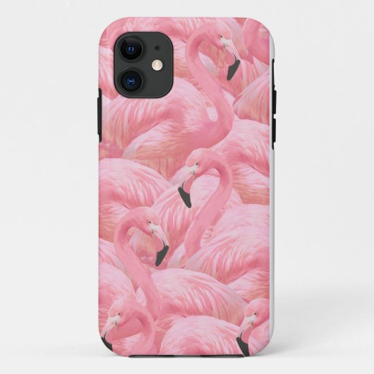 Coques Case-Mate iPhone Cas de téléphone de fièvre de Flamant rose (Dos)