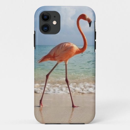 Coques Case-Mate iPhone Cas de téléphone de Flamant rose (Dos)