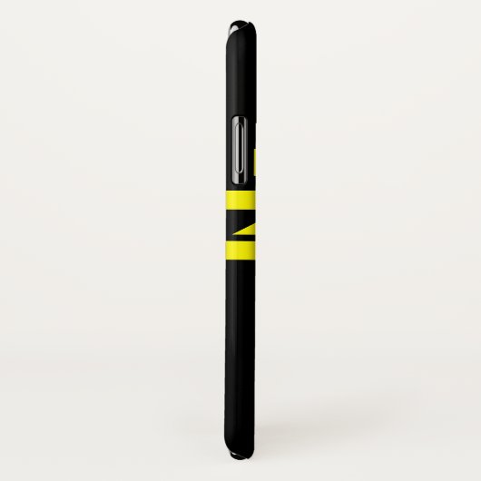 Coques Case-Mate iPhone Cas de téléphone de ligne de police (Dos/Droite)