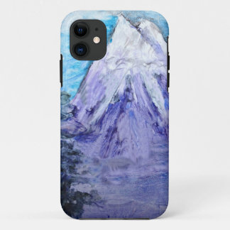 Coques Pour iPhone Cas de téléphone de majesté de montagne pourpre