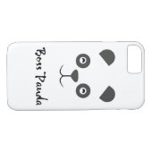 Coques Case-Mate iPhone Cas de téléphone de panda de patron (Dos (Horizontal))