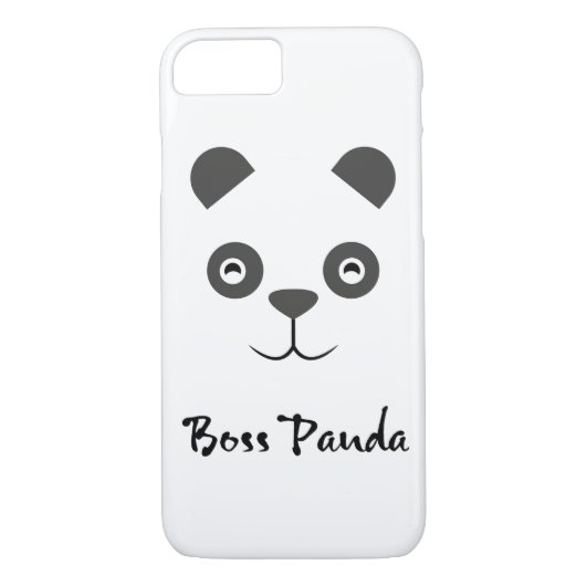 Coques Case-Mate iPhone Cas de téléphone de panda de patron (Dos)