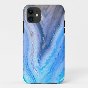 Case-Mate iPhone Case "Cas de téléphone de pierre bleue "