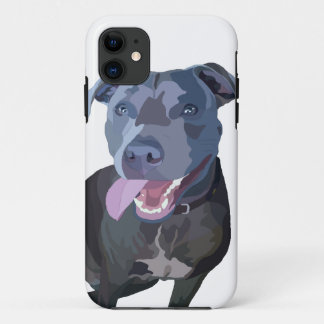 Coque iPhone 11 cas de téléphone de pitbull