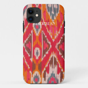 Coques Pour iPhone Cas de téléphone de tissu d'Ikat