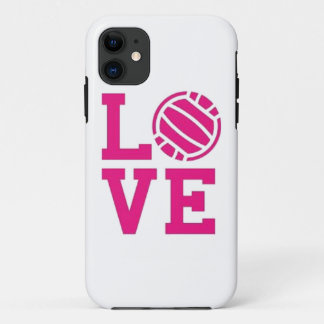 Coque Case-Mate Pour iPhone Cas de téléphone de volleyball d'amour