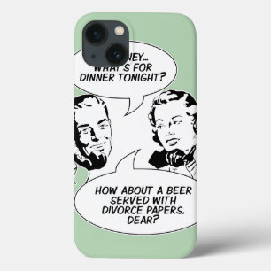 iPhone 13 Case Cas de téléphone d'Humour féministe rétro