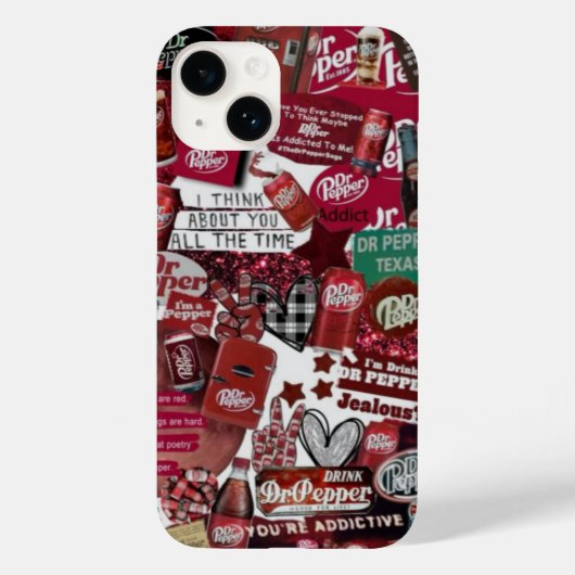 Coques Case-Mate iPhone Cas de téléphone Dr Pepper (Verso)