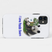 Coques Case-Mate iPhone Cas de téléphone Panda Bear (Dos (Horizontal))
