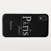 Coques Case-Mate iPhone Cas de téléphone Paris France (Dos (Horizontal))