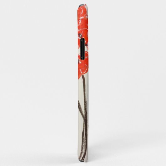 Coques Case-Mate iPhone Cas de téléphone Red Poppy Fields (Dos/Droite)