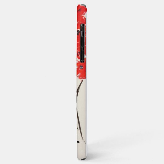 Coques Case-Mate iPhone Cas de téléphone Red Poppy Fields (Dos/Gauche)