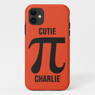 Coque Case-Mate Pour iPhone Cas de téléphone texte personnalisé Pi/Cutie Pie