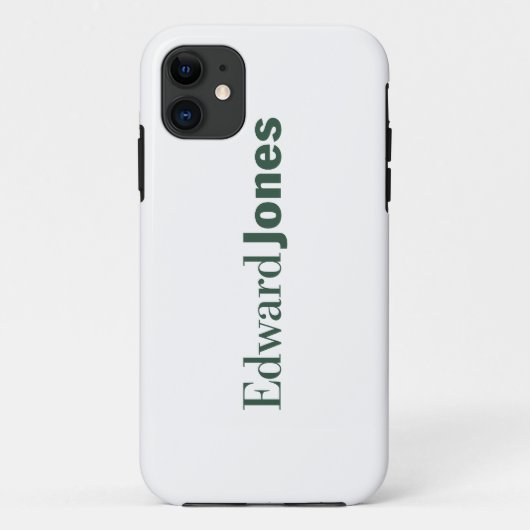 Coques Case-Mate iPhone Cas d'EdwardJones (Dos)