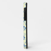 Coques Case-Mate iPhone Cas d'empreinte de patte de chat de Saltire (Dos/Gauche)