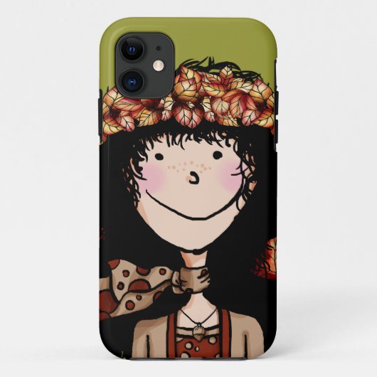 Coques Case-Mate iPhone cas d'identification de l'iPhone 5, fille (Dos)