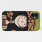 Coques Case-Mate iPhone cas d'identification de l'iPhone 5, fille (Dos (Horizontal))