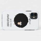 Coques Case-Mate iPhone Cas d'illustration de moutons noirs (Dos (Horizontal))