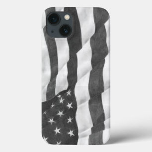 Etui iPhone 13 Cas d'iPad de drapeau américain à peine là