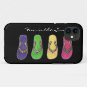 Coques Case-Mate iPhone Cas d'IPhone 5 d'amusement au soleil (Dos (Horizontal))