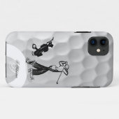 Coques Case-Mate iPhone Cas d'Iphone 5 de boule de golf de golfeur du (Dos (Horizontal))