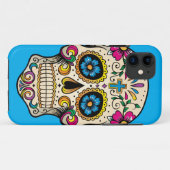 Coques Case-Mate iPhone Cas d'Iphone 5 de crâne de sucre (Dos (Horizontal))