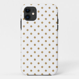 Etui iPhone Case-Mate Cas d'Iphone 5 de point de polka d'or