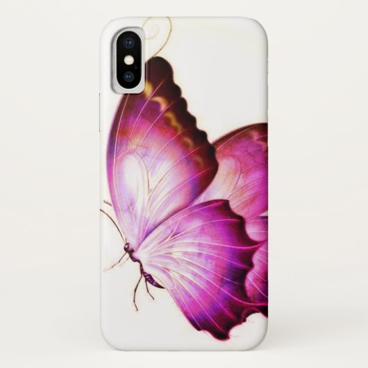 Coques Case-Mate iPhone Cas d'IPhone X de papillon (Dos)