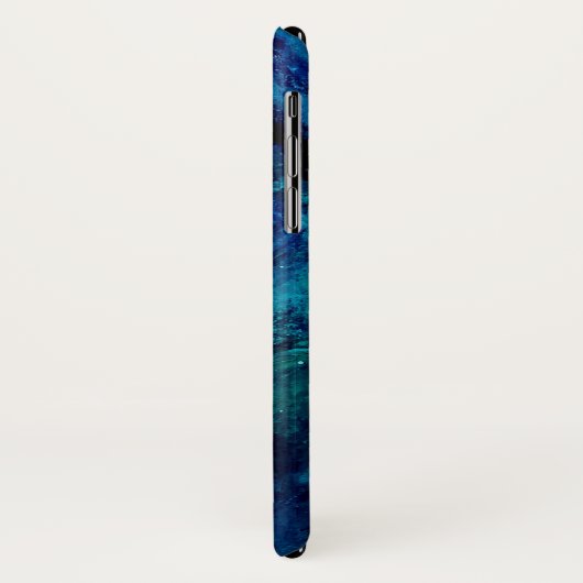 Coques Case-Mate iPhone Cas d'Iphone X, ressac bleu (Dos/Gauche)