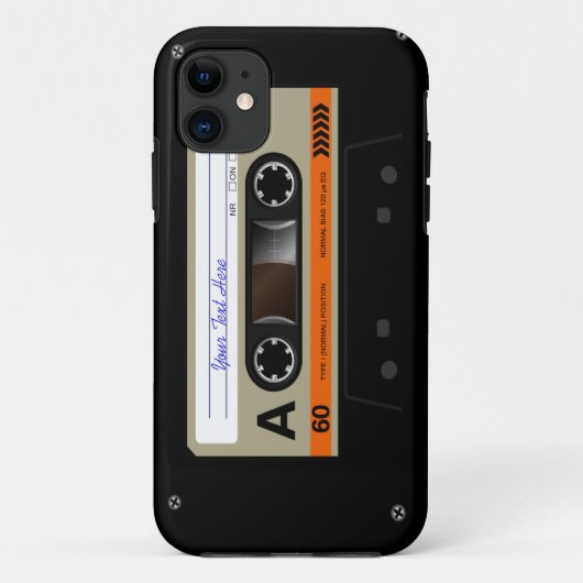 Coques Case-Mate iPhone Cas drôle de l'iPhone 5 de MixTape de rétro (Dos)