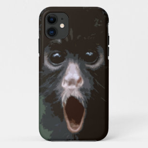 Coques Pour iPhone Cas drôle de l'iPhone 5 de singe